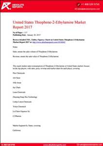 Croissance du marché mondial du thiophène-2-éthylamine