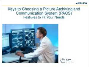 Système d'archivage et de communication d'images (PACS) Demande-offre du marché
